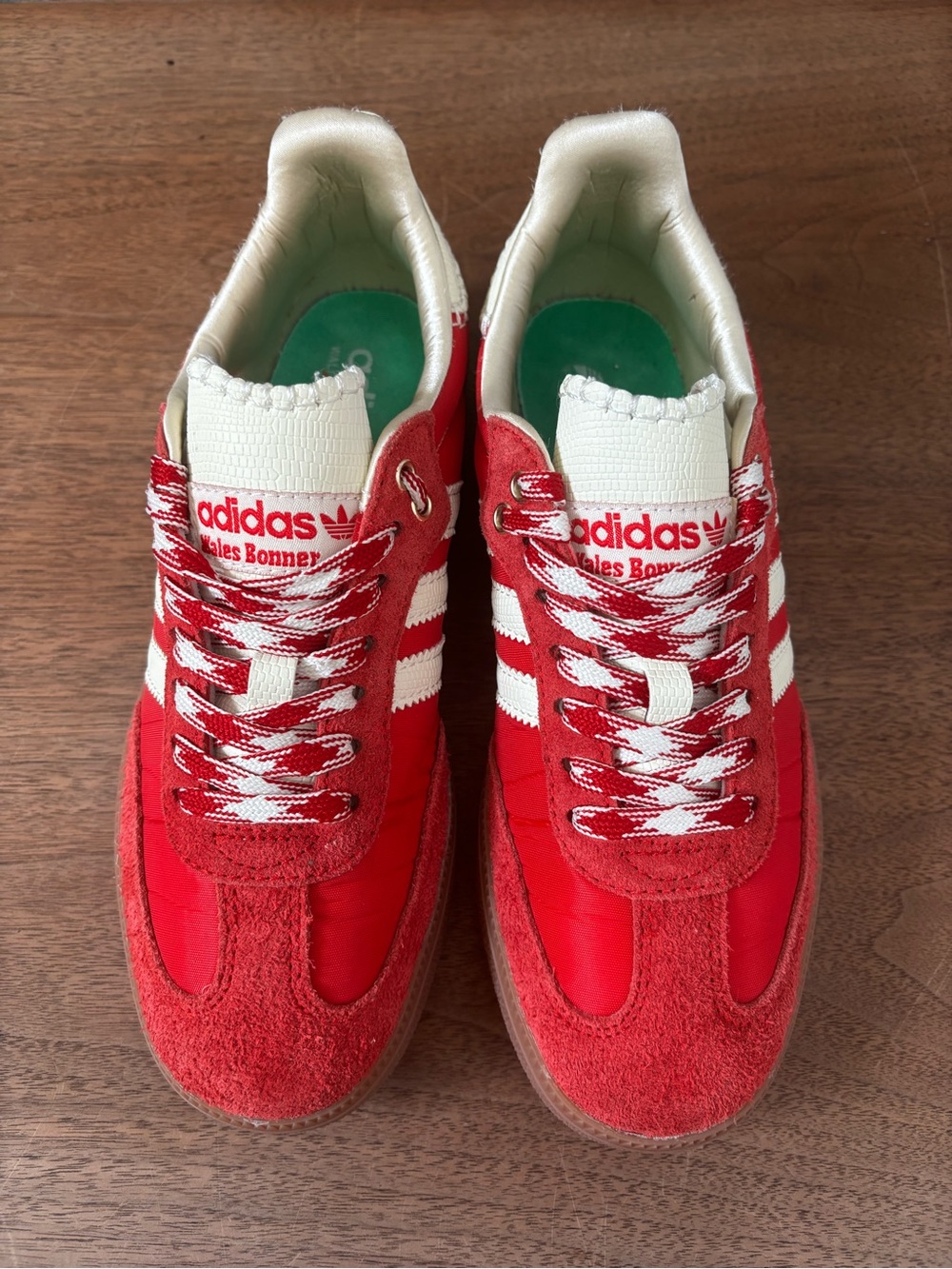 Wales Bonner x adidas Samba 'Scarlet' sneakers Women 7.5